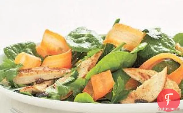 Salada De Frango Marroquina Com Receita De Cenoura