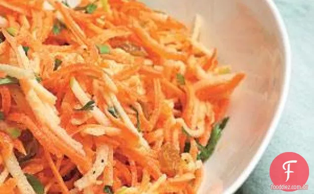 Cenoura E Maçã Slaw Com Receita De Passas