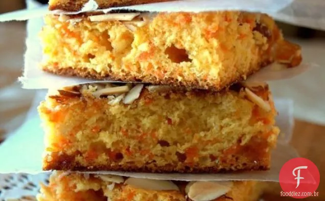 Carrot Halwa Blondie Bars