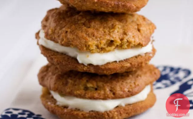 Sanduíches De Bolo De Cenoura