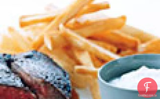 Batatas fritas com maionese Chipotle