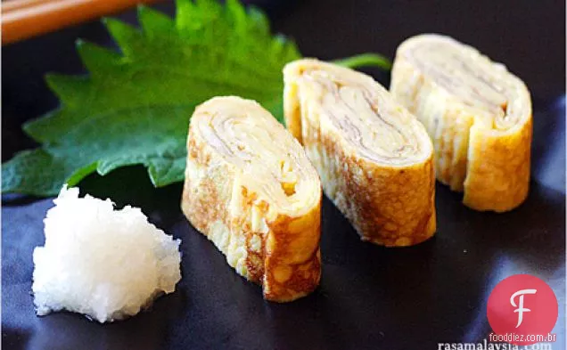 Omelete rolada (tamagoyaki)