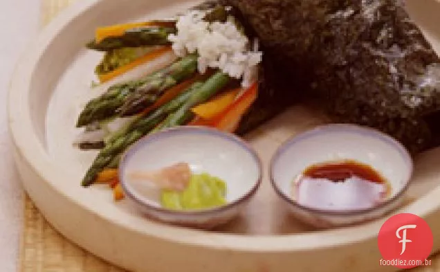 Handrolls Vegetais