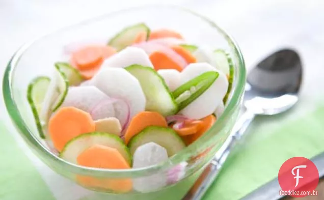 Legumes em conserva rápida
