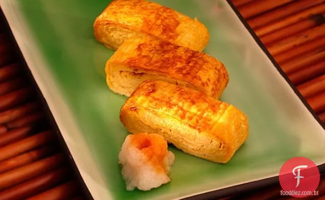 Dashi-Maki Tamago (omelete japonês em estilo caseiro)