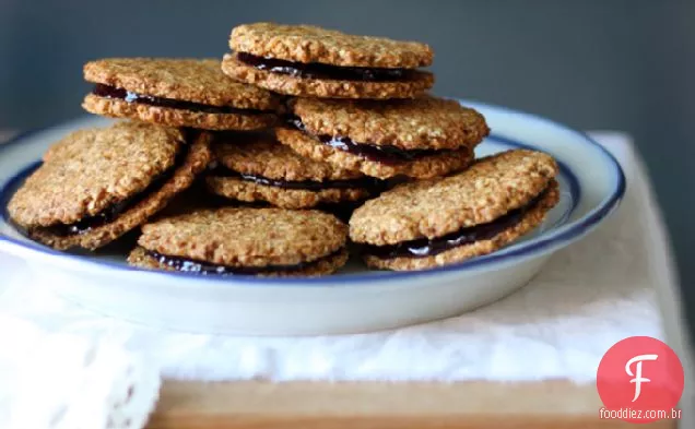Chocolate Escuro Gengibre Pêra Scones