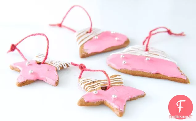 Biscoitos Festivos Do Natal Do Gengibre