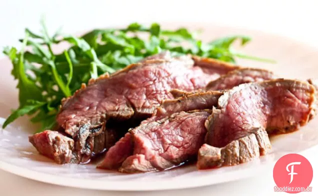Receita De Bife De Flanco De Gengibre Laranja