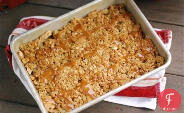 Caramelo Maçã Gengibre Crumble