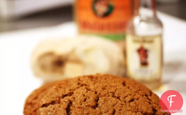 Biscoitos De Melaço Bêbado Com Gengibre