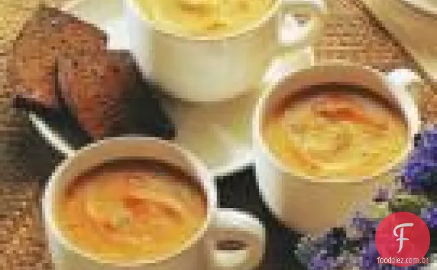 Sopa De Cenoura Com Gengibre