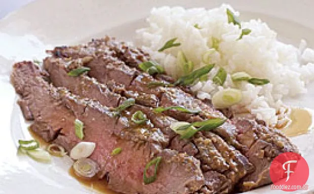 Bife De Flanco De Gengibre