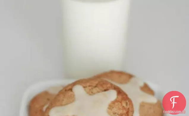 Biscoitos De Gengibre Com Cobertura De Limão