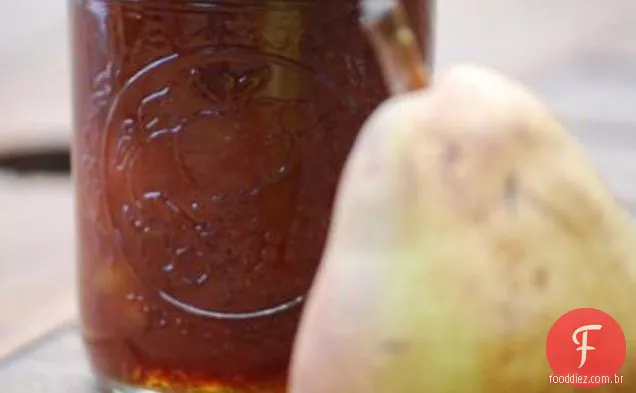 Comice Pear Gingered Jam