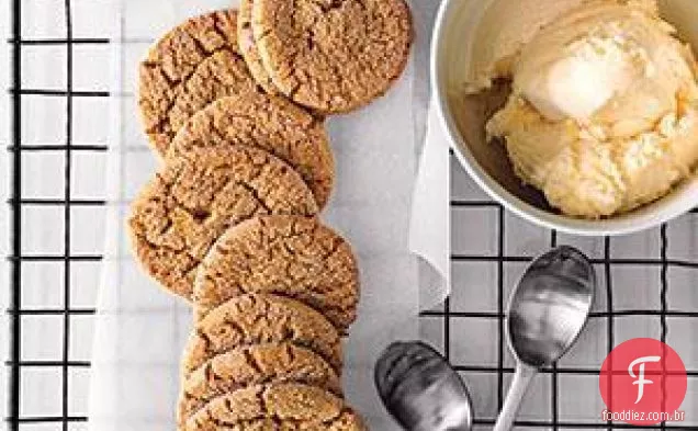 Gingersnaps Com Gengibre Cristalizado
