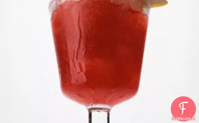 Chá gelado de hibisco e gengibre