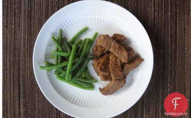 Bife Com Molho De Amendoim Gengibre