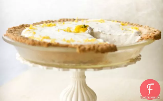 Cheesecake De Limão E Gengibre