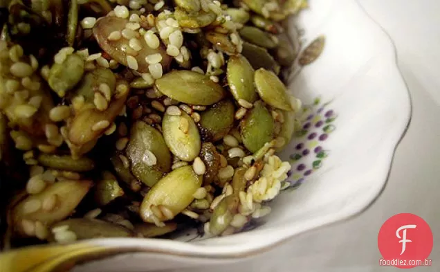 Sementes De Abóbora De Gengibre Cristalizadas: Cru Ou Torrado
