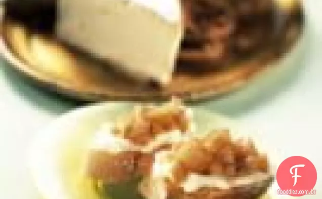 Queijo St. - andré com peras de gengibre