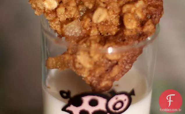 Biscoitos De Aveia Com Gengibre Cristalizado E Nozes