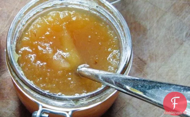 Pêra Abacaxi Gengibre Geléia