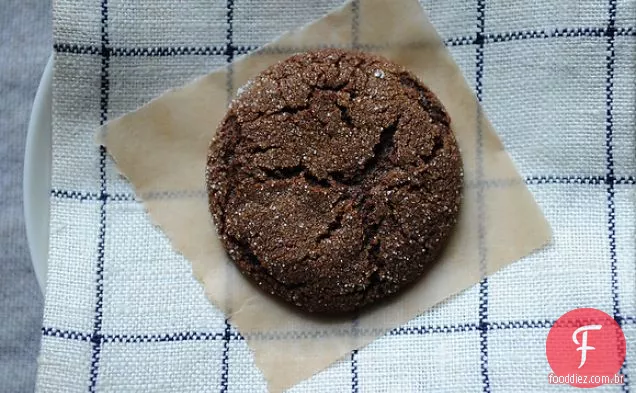 Biscoitos De Açúcar De Melaço Com Especiarias De Gengibre