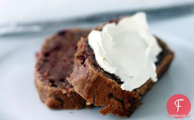 Triple Ginger Cranberry Sauce Bread