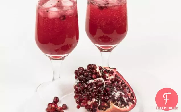Romã-gengibre - Chile Nojito Cocktail