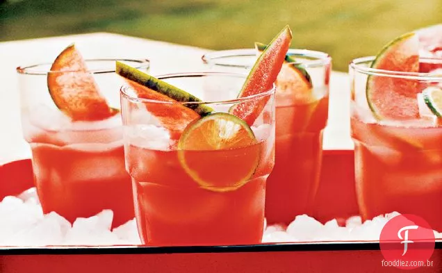 Melancia e gengibre Limeade
