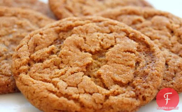 Biscoitos De Gengibre Crocantes