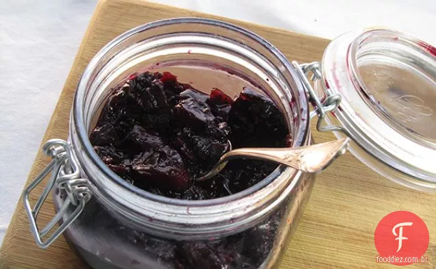 Blueberry Ginger Vanilla Jam