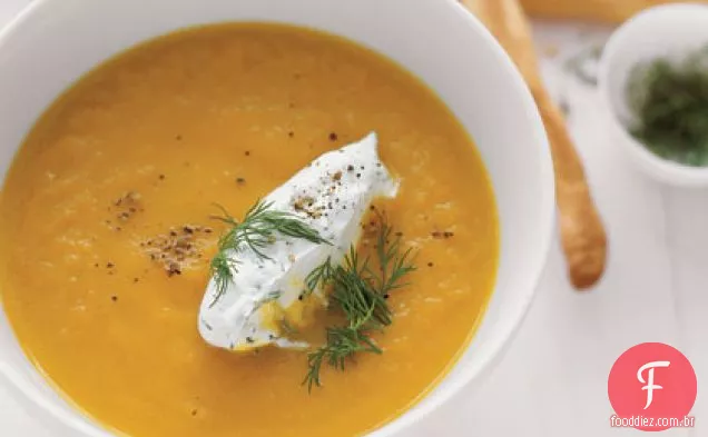 Sopa De Cenoura Da Páscoa