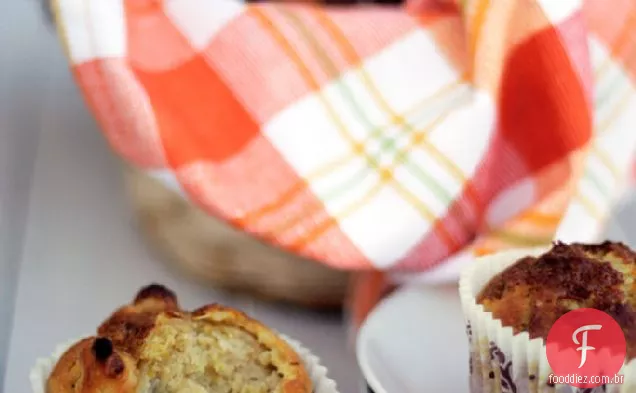 Muffins De Pêra E Gengibre