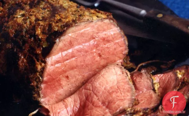 Carne Assada Com Crosta De Rábano