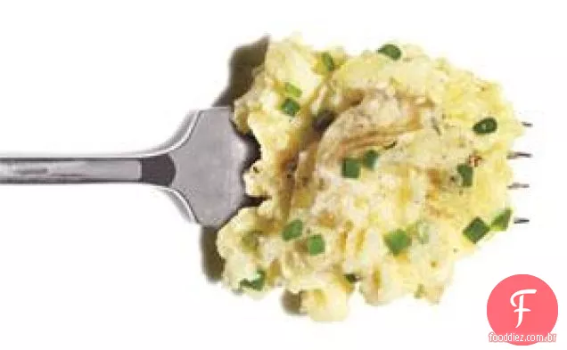 Purê De Batatas Com Rábano E Cebolinha