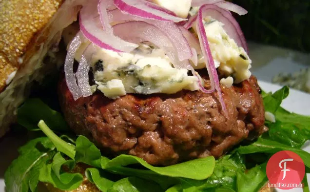 Horseradish Roquefort Burger