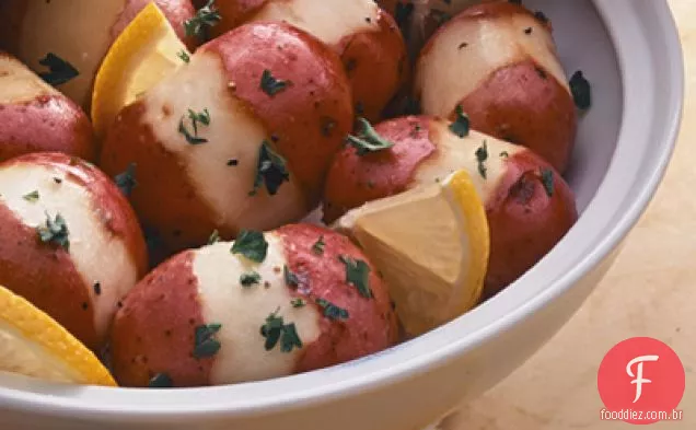 Batatas Novas Com Rábano Limão