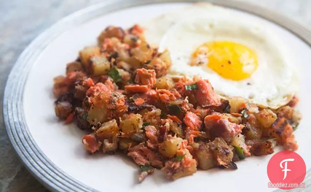 Hash De Salmão Defumado