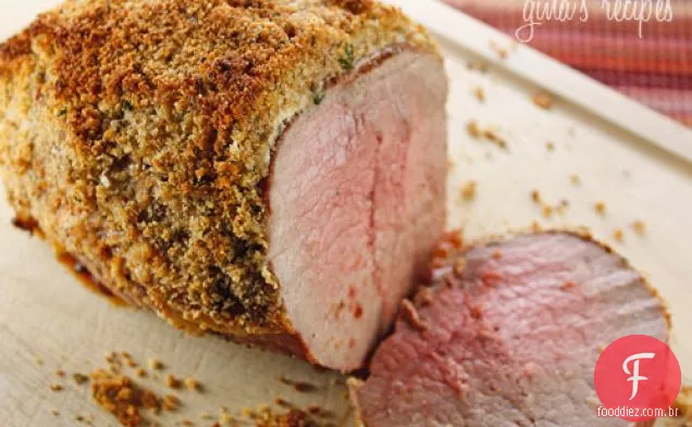 Herb Crusted Costela Olho Assado