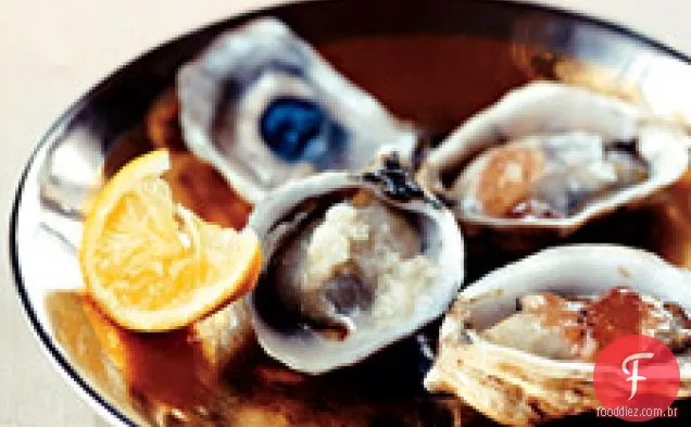 Ostras Com Mignonette Gelee