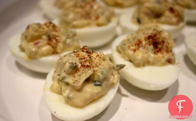 Zippy Deviled Eggs
