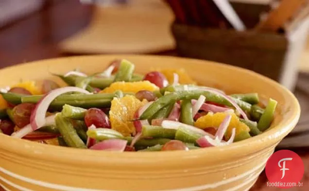 Salada De Feijão Verde Do Dia Das Bruxas