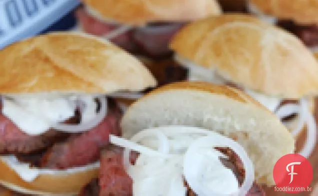 Sanduíches Pit Beef