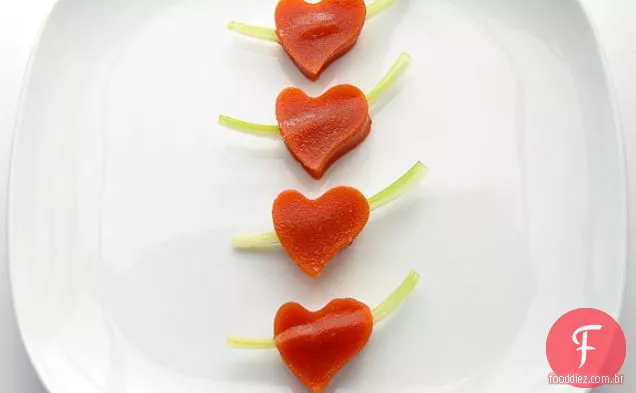 Receita Bloody Mary Jello Shots
