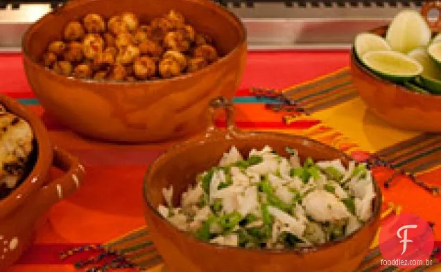 Caranguejo-jicama Salpicon