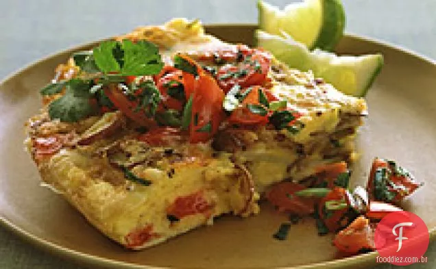 Omelete De Batata Mexicana