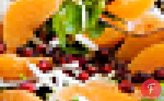Salada De Romã, Laranja E Jicama