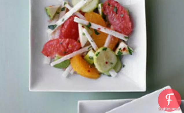 Jicama-salada cítrica