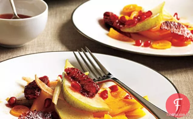 Salada De Frutas Com Joias De Inverno